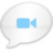 iChat Milk Blue Icon